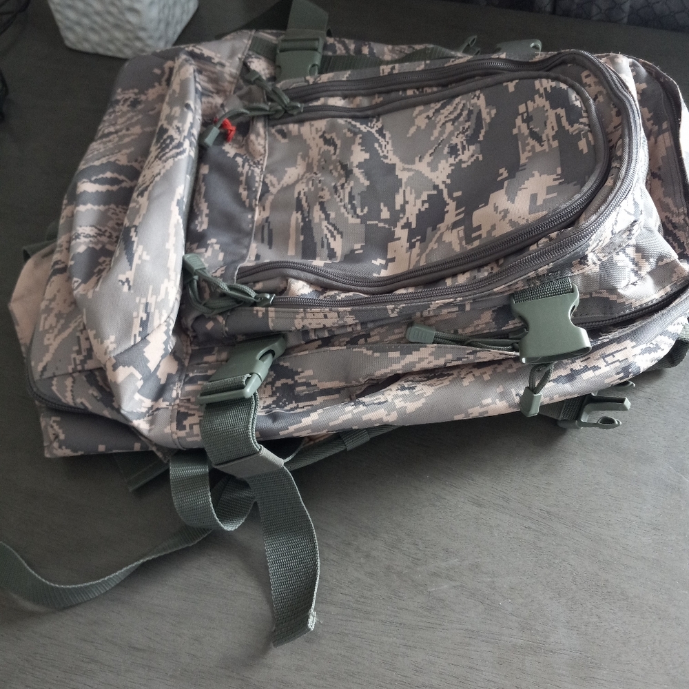 Code Alpha Camouflage Military Type Backpack - image 5